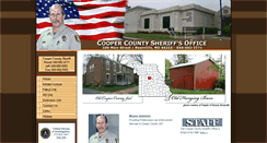 Desktop Screenshot of coopermosheriff.com